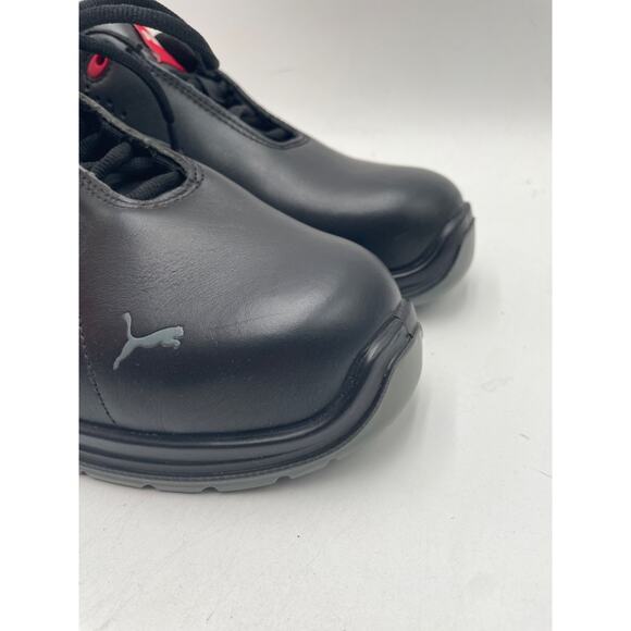 PUMA TOURING BLACK LOW Women's NEW Comp-Toe Work Shoe Black US Size 8.5 - Picture 2 of 11